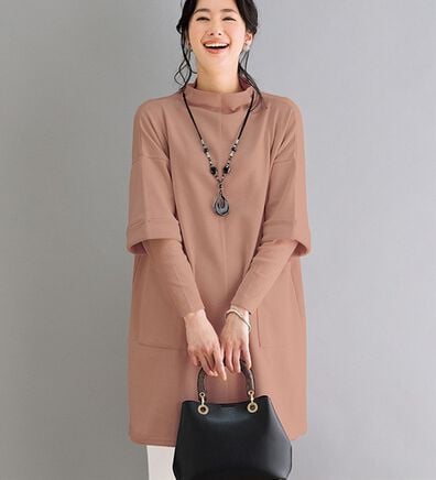 ルフラン（ルフラン）の「ほっそり見せの大人チュニック（チュニック）」