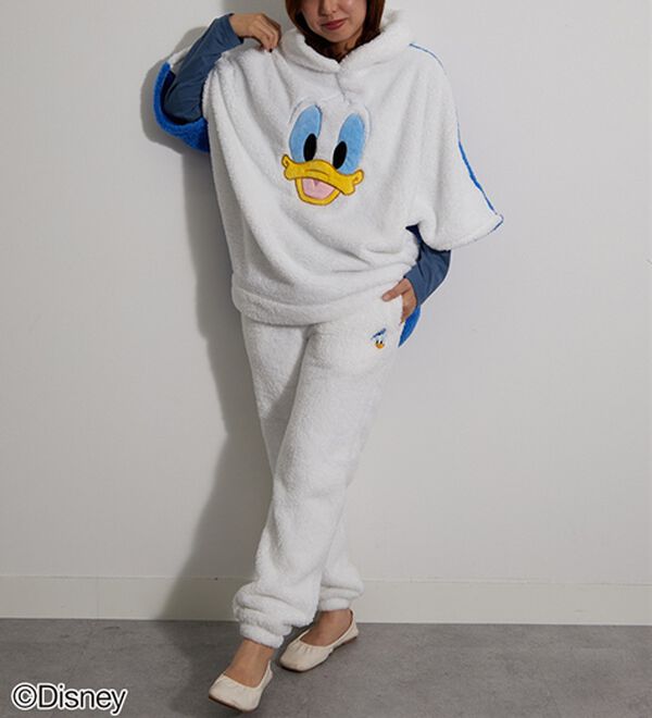 BELLUNA（ベルーナ）の「＜Ｄｉｓｎｅｙ＞【ドナルドダック】両面ボアパンツ（※ポンチョ別売り）（その他パンツ）」｜詳細画像