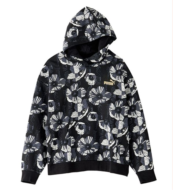 RANAN（ラナン）の「＜ｐｕｍａ＞フーディースウェット　ＥＳＳ＋（パーカー）」｜ブラック系