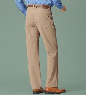 「【３本組】＜コムルヴァン・オム＞のびのび快適上品チノパンツ（メンズフルレングスパンツ）」｜3本組