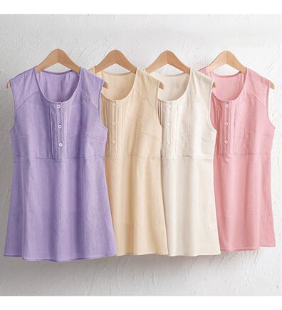 「【４色組】サラッと涼しい楊柳ブラキャミ（肌着・インナーウェア）」