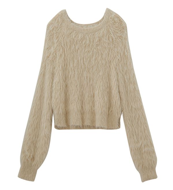 RANAN（ラナン）の「ロングフェザーシャギーニット（ニット・セーター）」｜詳細画像