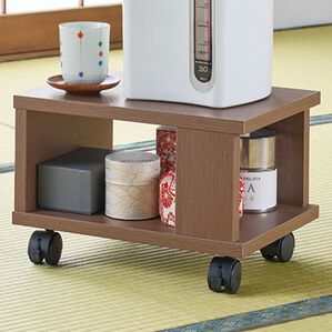 「ポットも置ける便利ワゴン（リビング用品）」｜詳細画像