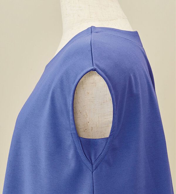 ルフラン（ルフラン）の「１枚でサマになる！ノースリーブプルオーバー（カットソー）」｜詳細画像