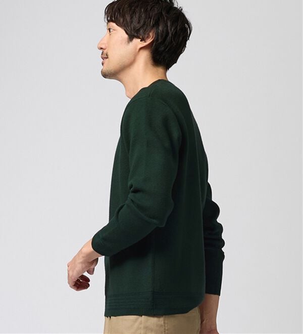 REMEN'S（リメンズ）の「【洗える】やわらかタッチクルーネックセーター（メンズニット・セーター）」｜詳細画像