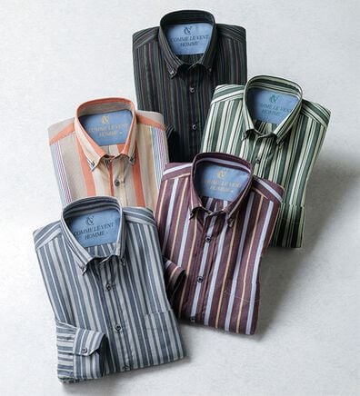 「＜コムルヴァン・オム＞毎日清潔クリーンオックスシャツ（メンズシャツ）」