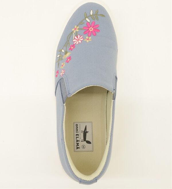 BELLUNA（ベルーナ）の「フラワー刺しゅうお洒落スリッポン（スリッポン）」｜詳細画像