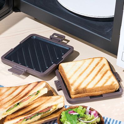 「レンジで簡単！ホットサンドメーカー（キッチン家電・調理家電）」