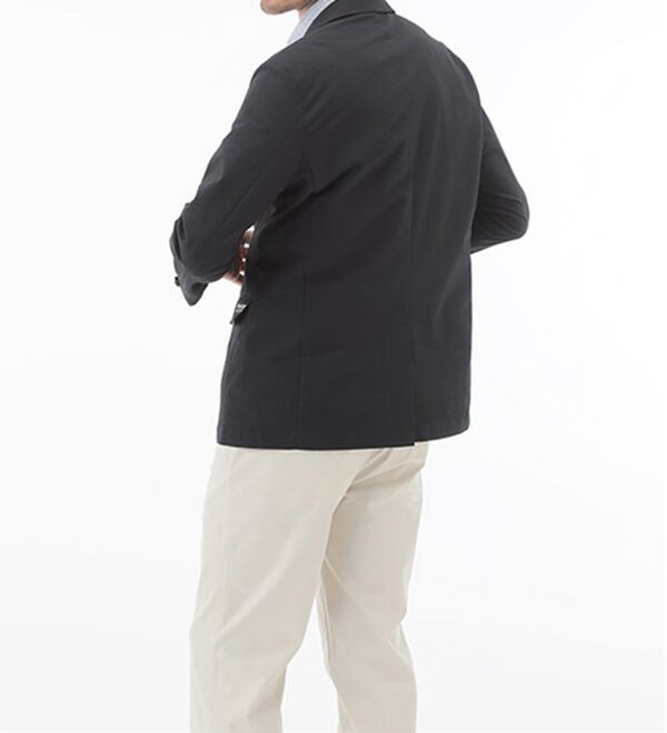 「＜ダンロップ・リファインド＞さらっと軽快サッカーテーラード（メンズジャケット）」｜詳細画像