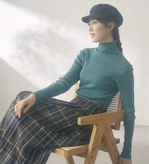 BELLUNA（ベルーナ）の「＜＆ｃｏｃｏｃｈｉ＞ハピネスコットン１００％ニットレギンス（スパッツ・レギンス）」｜詳細画像