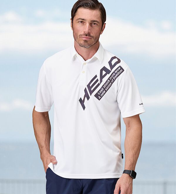 「【２枚組】＜ヘッド＞オーロラプリントポロ（メンズポロシャツ）」｜詳細画像