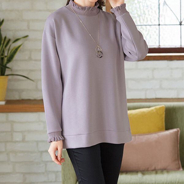 LAVIENNE（ラヴィエンヌ）の「大人の上品トレーナー（カットソー）」｜詳細画像