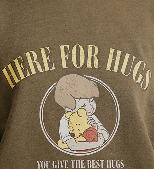 BELLUNA（ベルーナ）の「＜Ｄｉｓｎｅｙ＞【プー】プリント裏起毛トレーナー（トレーナー・スウェット）」｜詳細画像