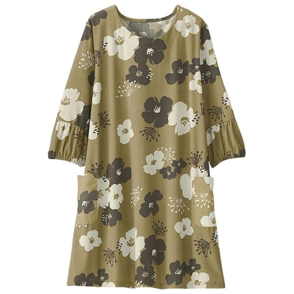 BELLUNA（ベルーナ）の「ひんやり冷感素材花柄プリントチュニック（チュニック）」｜詳細画像