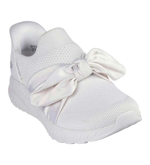 RANAN（ラナン）の「＜スケッチャーズ＞ＢＯＢＳ　ＳＱＵＡＤ　スニーカー（スニーカー）」｜ホワイト