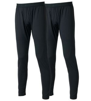 「【２枚組】＜ミズノ＞ブレスサーモアンダーウエア　タイツ（メンズ靴下・タイツ）」｜ブラック