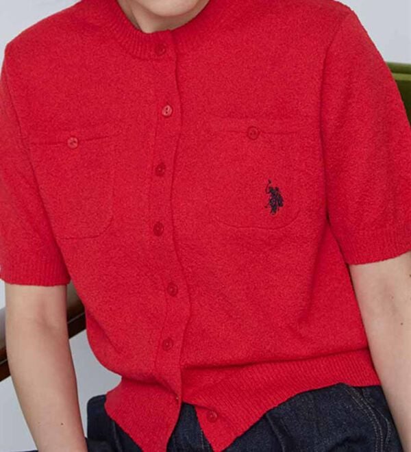 RANAN（ラナン）の「＜U.S.POLO ASSN.＞ コンパクトニットカーデ（ニットカーディガン）」｜詳細画像