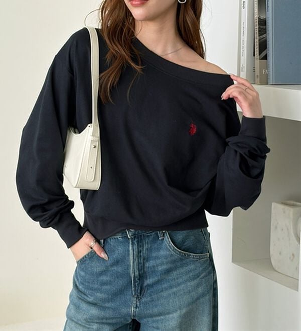 GeeRA（ジーラ）の「【U.S. POLO ASSN.】ボートネックスウェット（トレーナー・スウェット）」｜詳細画像