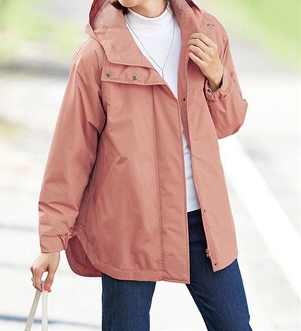 BELLUNA（ベルーナ）の「はっ水＆防風！中わたキルトあったかコート（ハーフコート）」｜詳細画像