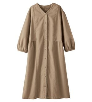 BELLUNA（ベルーナ）の「Ｓｍａｒｔ　Ｌｉｎｅｎ　ブレンドワンピース（その他ワンピース）」｜詳細画像