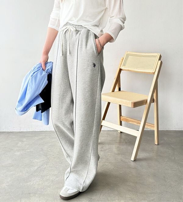 GeeRA（ジーラ）の「【U.S. POLO ASSN.】裏起毛スウェットパンツ（その他パンツ）」｜詳細画像