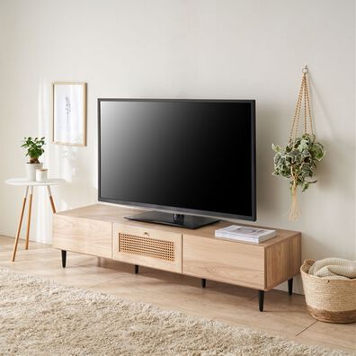 iellio（イエリオ）の「ラタン調テレビ台＜テレビ台・ローボード・テレビボード・90cm・120cm・150cm・収納棚・テレビラック・ＴＶ台・パソコン台＞（リビング収納）」