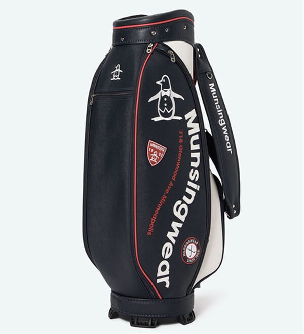 「＜マンシングウェア＞９．０カープロゴキャディバッグ（メンズゴルフグッズ）」｜詳細画像