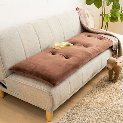 iellio（イエリオ）の「とろけるマイクロ素材抗菌防臭ソファパッド固綿入り＜ソファーパッド・２人掛け・３人掛け・クッション・長座布団＞（ソファパッド）」