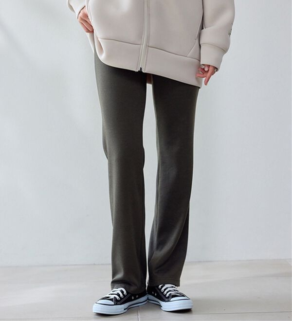 BELLUNA（ベルーナ）の「【選べる股下】ジャストフィットらくらくパンツ（フルレングスパンツ）」｜詳細画像