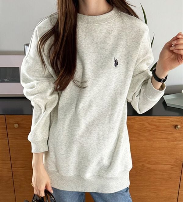 GeeRA（ジーラ）の「【U.S. POLO ASSN.】表ピーチ裏起毛スウェット（トレーナー・スウェット）」｜詳細画像