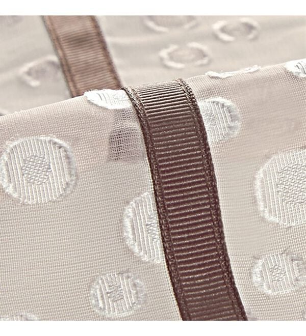 BELLUNA（ベルーナ）の「ドット柄ジャカード使いカットソーチュニック（チュニック）」｜詳細画像