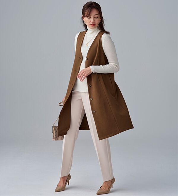 BELLUNA（ベルーナ）の「シワになりにくい！ウーリッシュ素材２ＷＡＹジャンパースカート（その他ワンピース）」｜詳細画像