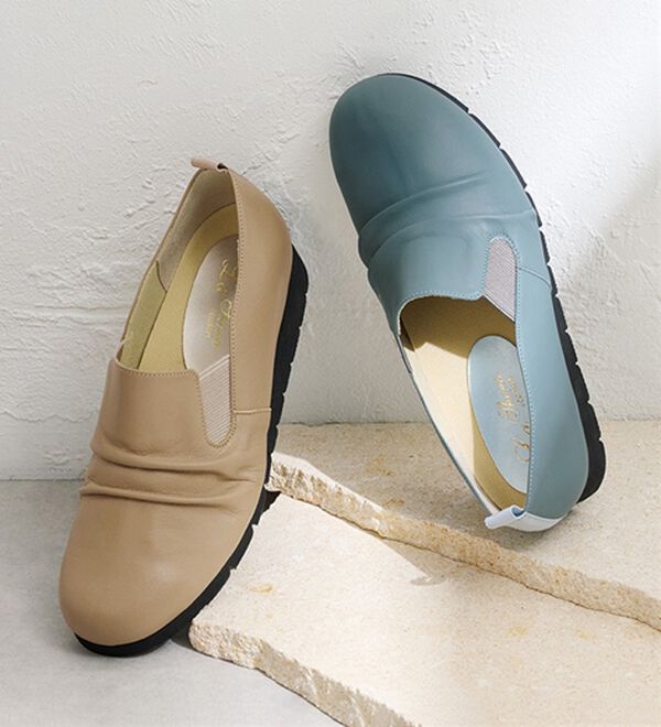 ルフラン（ルフラン）の「ラシーナコンフォート　外反母趾対応レザースリッポン（スリッポン）」｜詳細画像