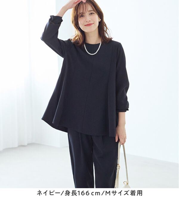 Viola e Viola（ヴィオラ エ ヴィオラ）の「【入学式・卒業式】Ａラインセレモニーセットアップ（パンツスーツ）」｜詳細画像