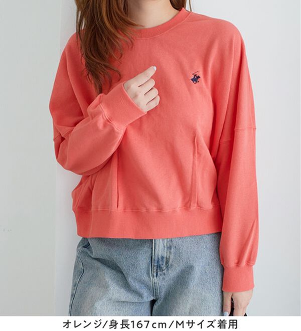 Viola e Viola（ヴィオラ エ ヴィオラ）の「【ビバリーヒルズポロクラブ】コクーンシルエットスウェット（カットソー）」｜詳細画像