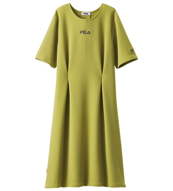 BELLUNA（ベルーナ）の「＜ＦＩＬＡ＞ふくれジャカード素材チュニックワンピース（カットソーワンピース）」｜詳細画像