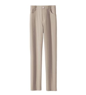 BELLUNA（ベルーナ）の「ヒンヤリなめらか！マシュマロパンツ（フルレングスパンツ）」｜アイスグレー