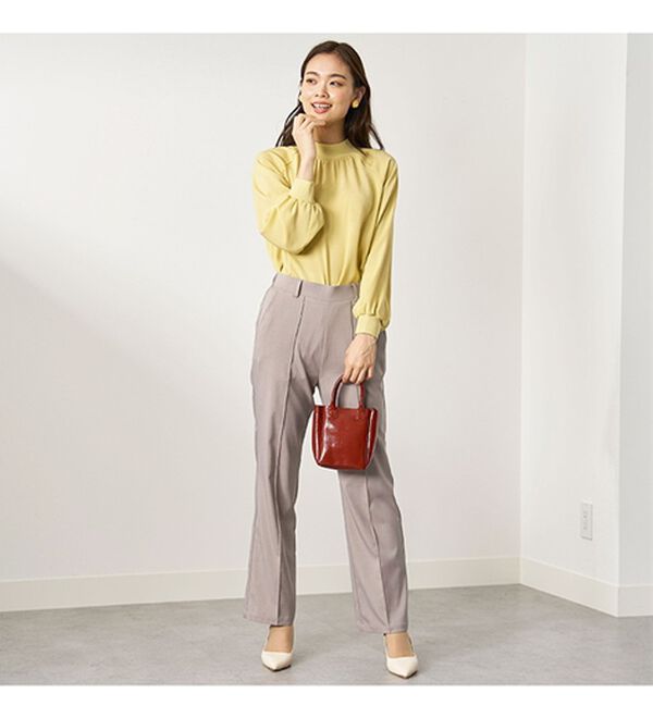 BELLUNA（ベルーナ）の「【４点セット】＜５つのラクが嬉しい！＞洗える！ストレッチ素材４点セットスーツ（その他スーツ）」｜詳細画像