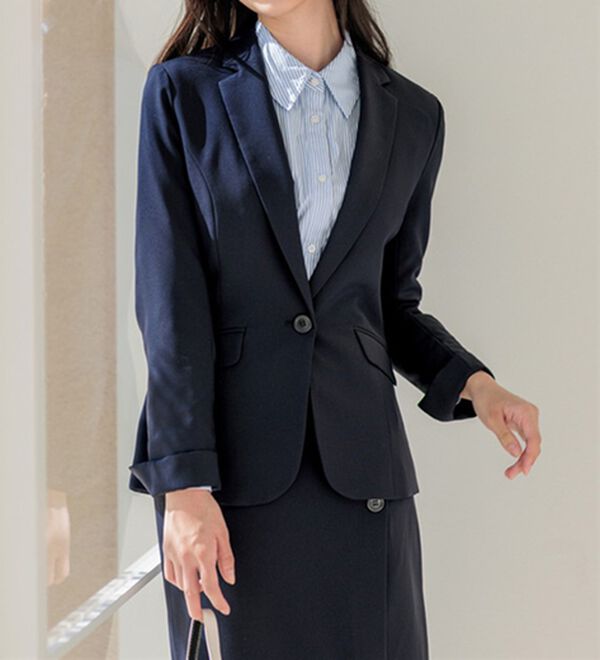 GeeRA（ジーラ）の「【２点セット】洗えるデザインスカートスーツセットアップ（その他スーツ）」｜詳細画像