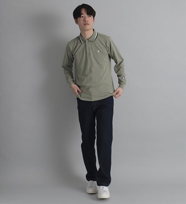 「＜チャンピオン＞鹿の子デザインポロシャツ（メンズポロシャツ）」｜詳細画像