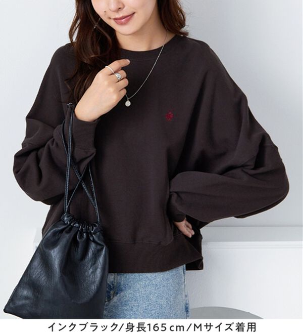 Viola e Viola（ヴィオラ エ ヴィオラ）の「【ビバリーヒルズポロクラブ】コクーンシルエットスウェット（カットソー）」｜詳細画像