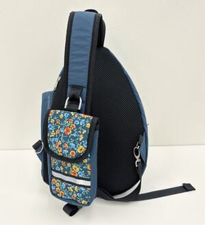 BELLUNA（ベルーナ）の「気がきく小回り優秀ボディバッグ（リュック）」｜ネイビー(ポケット取り外し可)