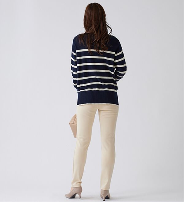 BELLUNA（ベルーナ）の「裏ベロアストレッチ素材レギンスパンツ【Prima fit pants】（スパッツ・レギンス）」｜詳細画像