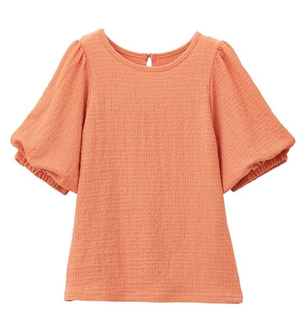 GeeRA（ジーラ）の「バルーンスリーブジャカードカットソー（カットソー）」｜詳細画像