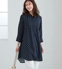 BELLUNA（ベルーナ）の「レーヨン素材ピンタック使いワンピース（その他ワンピース）」