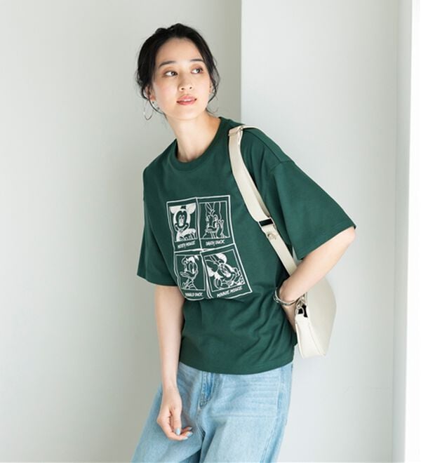 「＜Ｄｉｓｎｅｙ＞綿混素材ゆるっとＴシャツ（カットソー）」｜詳細画像
