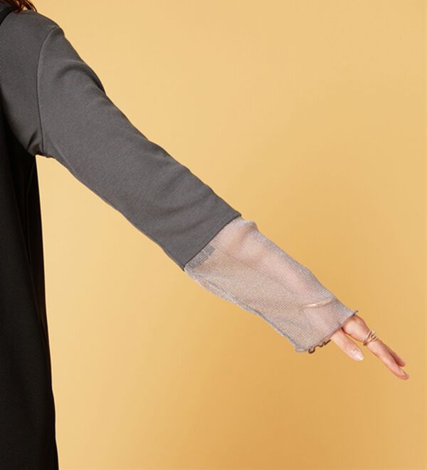 BELLUNA（ベルーナ）の「【2点セット】袖切替プルオーバー付ワンピアンサンブル（その他ワンピース）」｜詳細画像