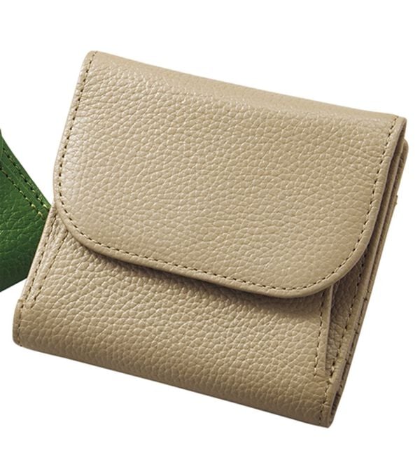 ルフラン（ルフラン）の「＜ＧＬＥＮＣＨＥＣＫ＞一目瞭然牛革二つ折財布（財布・パスケース）」｜トープ