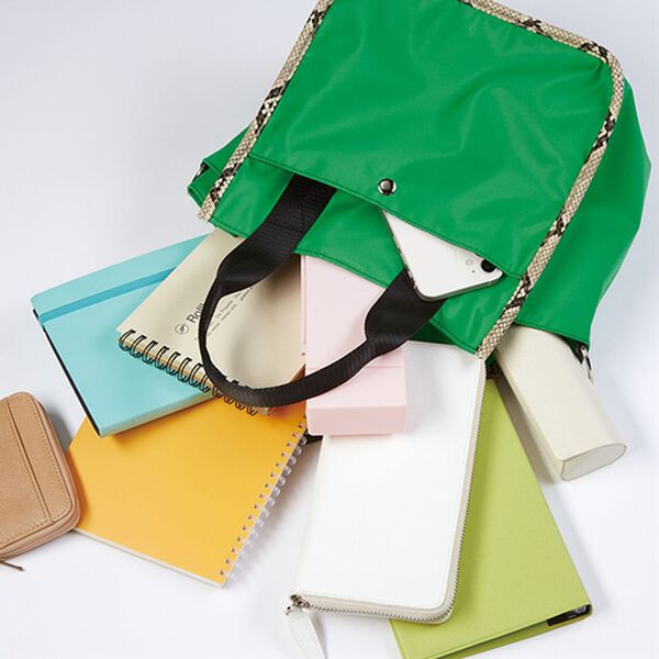 RANAN（ラナン）の「迷子にならない！パイピングデザインナイロン調２ＷＡＹトートバッグ（トートバッグ）」｜詳細画像