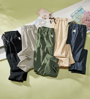 ルフラン（ルフラン）の「はきやすい♪やわらかコットンパンツ（その他パンツ）」｜詳細画像